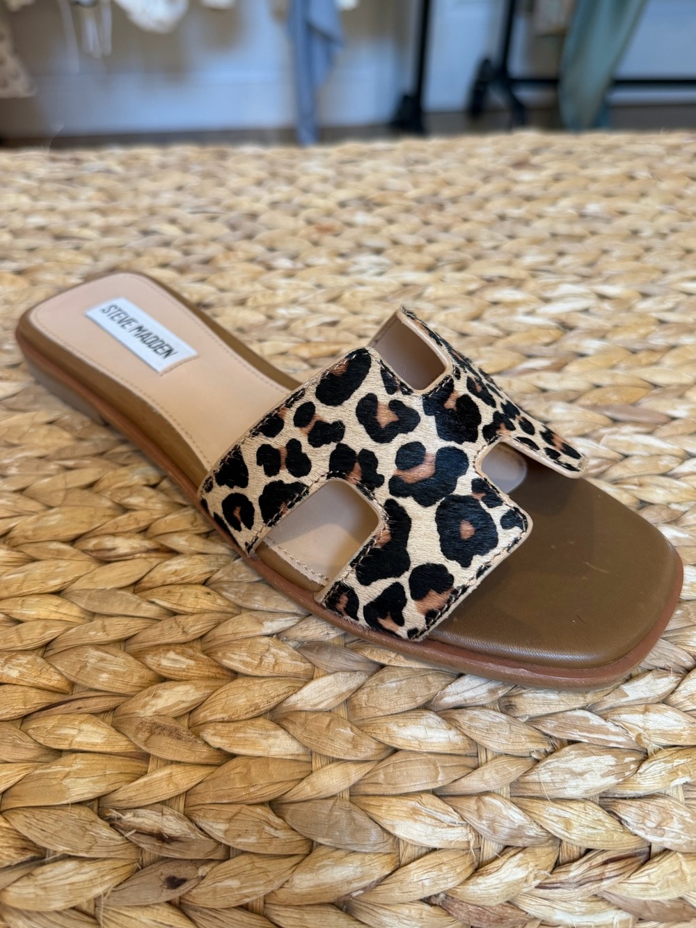 Haydn Leopard Sandals |STEVE MADDEN